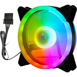 Naxius 4 Case Fan 120mm RGB με Σύνδεση 4-Pin PWM