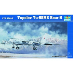 Trumpeter Tupolev Tu-95MS Bear-H Συναρμολογούμενο Πλαστικό Μοντέλο Καραβιού 1:72