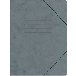 Φάκελος με Λάστιχο και Αυτιά Α4 Γκρι