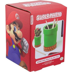 Super Mario - Pipe Plant and Pen Pot Μολυβοθήκη/Κασπώ
