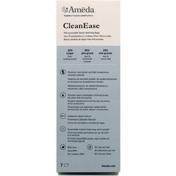 Ameda CleanEase Microwaveable Steam Sanitization Bags Σακούλες Αποστείρωσης, 7τεμ