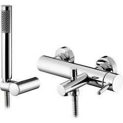 Rota Plus Pyramis Μπαταρία Μπανιέρας Chrome