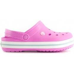 Crocs Crocband Clog Παιδικά Παπούτσια Θαλάσσης για Κορίτσι Ανατομικά Φούξια 207006-6SW