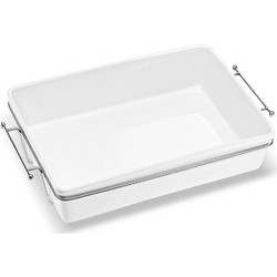 Cryspo Trio Πυρίμαχο Σκεύος Πορσελάνης Ορθογώνιο 42cm 26.000.81