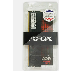 AFOX 8GB (1X8GB) DDR4 RAM 2133MHz C15 Black AFLD48EK1P