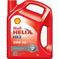 Shell Helix HX3 Λάδι Αυτοκινήτου 20W-50 4lt