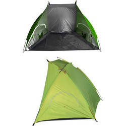 SUMMERtiempo Αυτόματη Τέντα Παραλίας Lime 220x130x120cm 42-702