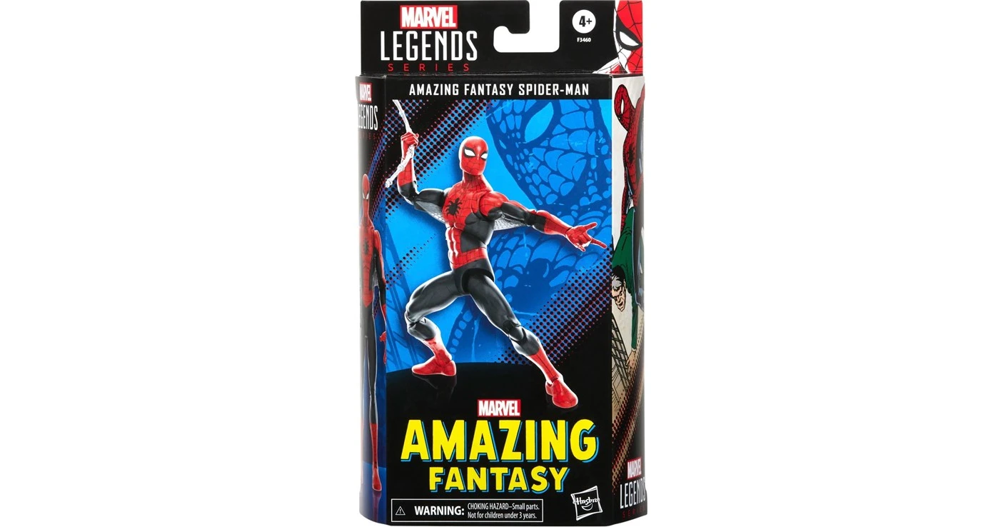 Spider-Man Marvel Legends 60th Anniversary Amazing Fantasy Spider