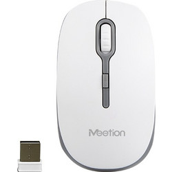Meetion MT-R547 Ασύρματο Bluetooth Ποντίκι White Grey