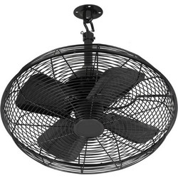 Mistral Plus HC-40 Ανεμιστήρας Οροφής 40cm 65W Μαύρος