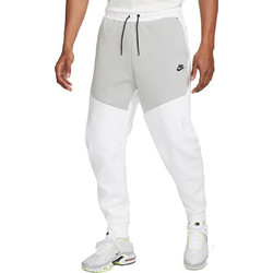 Nike Sportswear Tech Fleece Ανδρικό Παντελόνι Φόρμας Fleece με Λάστιχο Λευκό DV0538-100