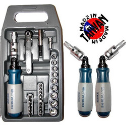 SAVCO AV-110S Σετ κατσαβίδι 1/4" καστάνιας σπαστής 28 τεμαχίων
