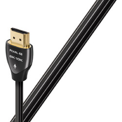 AudioQuest Pearl 48 Καλώδιο HDMI 2.1 HDMI Male to HDMI Male 1m Black