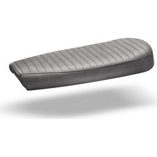 C-Racer Universal Scrambler seat Fat Scrambsadle ABS Plastic Material, 40 mm Seat Foam Thickness (C Racer - CRR-0051-069 Dark Brown Line Stitching Type Brown Thread Color)