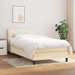 vidaXL Κρεβάτι Boxspring με Στρώμα 100x200cm 3139878