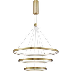 LUCE Sole Empatia Κρεμαστό Φωτιστικό Οροφής Τρίφωτο LED Χρυσό 2068015719
