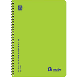 Typotrust T-Mate Σπιράλ Τετράδιο Ριγέ A4 90 Φύλλων 3 Θεμάτων Διάφορα Χρώματα 4543-22
