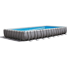 Intex Ultra Frame Xtr 26374NP Πισίνα Πλαστική με Μεταλλικό Σκελετό 975x488x132cm