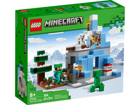 Lego Minecraft The Frozen Peaks για 8+ Ετών 21243