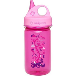 Nalgene Grip-N-Gulp Woodland Παιδικό Μπουκάλι Πλαστικό BPA Free Φούξια 350ml