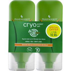 Pharmasept Tol Velvet Cryotherapy Ψυκτικό Gel 2x100ml