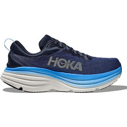 Hoka Bondi 8 Ανδρικά Αθλητικά Παπούτσια για Τρέξιμο Navy Μπλε 1123202-OSAA