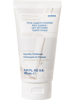 Korres Total Clarity Purifying Milk Cleanse Κρέμα Καθαρισμού Προσώπου 150ml