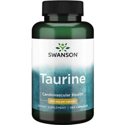 Swanson Taurine 500mg 100 Κάψουλες