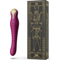 Zalo King Thruster Velvet Δονητής Μασάζ 30cm Μωβ