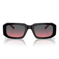Arnette AN4318 1237/77 Γυαλιά Ηλίου Ορθογώνια Κοκάλινα Μαύρα με Ροζ Degradee Φακό