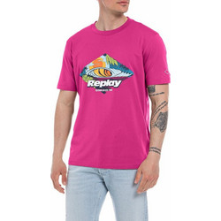 Replay Ανδρικό T-Shirt M6496.000 23062.370 Pink (Ροζ)
