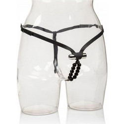 CalExotics Rechargeable Thong Δονητής Εσωρούχου Μαύρος