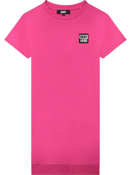 DKNY Παιδικό Φόρεμα Φούξια D32879-483
