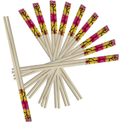 CHOPSTICKS ΑΠΟ ΜΠΑΜΠΟΥ ΣΕΤ 10 ΖΕΥΓΗ ΚΙΤΡΙΝΟ