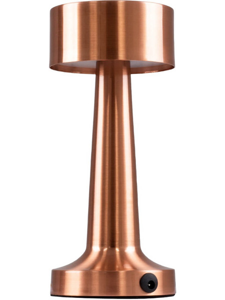 Globostar Bella 76505 Πορτατίφ Αφής LED με Μπαταρία Bronze Φ9xΥ21cm