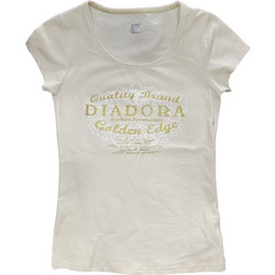 Diadora Γυναικείο Αθλητικό T-Shirt Εκρού 976418-46