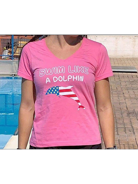 SW4 Swim like a dolphin V pink