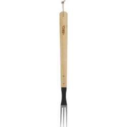 BBQ Πιρούνα με ξύλινη λαβή και μήκος 46cm, BBQ barbecue fork - BBQ