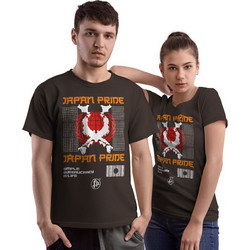 Japan Pride (Κοντομάνικο Ανδρικό / Unisex) - Dark grey