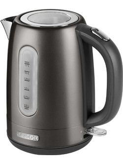 Sencor Metallic SWK 1778BK Ανοξείδωτος Βραστήρας 1.7lt 2150W