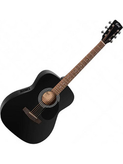 Cort AF510E Standard Series Black Satin