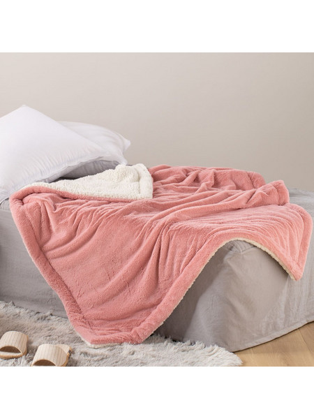 Anna Riska Heaven Κουβέρτα Αγκαλιάς Fleece 75x90 Ροζ