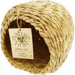 Happypet nature first grassy nest φωλιά απο χόρτα για τρωκτικά 23cm