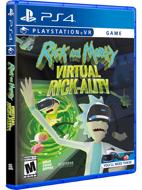 Rick And Morty Virtual Rick-Ality VR PS4