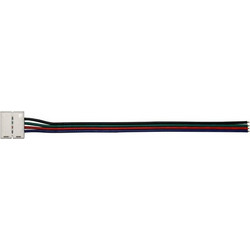 Ταχυσύνδεσμος για ταινίες led RGB 10mm 7,2W/m με καλώδιο - 30-33