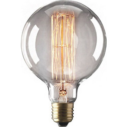 Λάμπα διακοσμητική Edison γλόμπος O95mm Ε27 40W ντιμαριζόμενη 2200k θερμό λευκό φως 140lm - 14-75405