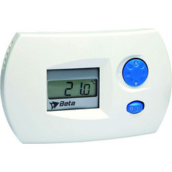 Θερμοστάτης χώρου ηλεκτρονικός λευκός Beta electronics με οθόνη LCD 3 digits