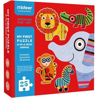 Παιδικό Puzzle Mideer My First Puzzle Animals 25 Κομμάτια