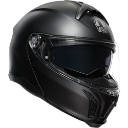 AGV Tourmodular Mono Matt Black Κράνος Μηχανής Flip-Up 1600gr
