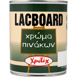 Χρωτέχ Χρώμα Πίνακα Lacboard Βερνικόχρωμα Διαλύτου Ξύλου 59 Μαυρο 0.75lt